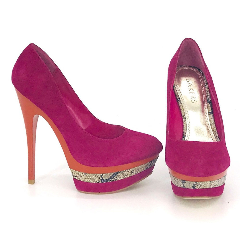 Bakers Taryn Platform Heels Size 6.5